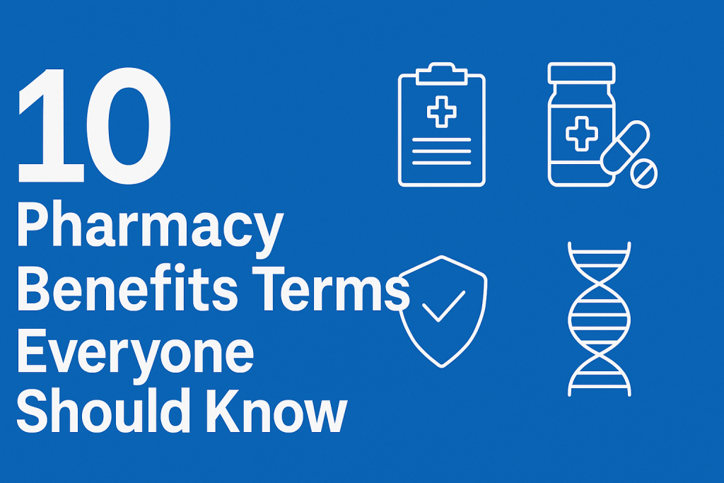 10 Pharmacy Benefits Terms Everyone Should Know